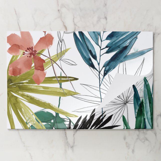 Tropical Composition Paper Pad (Folded)