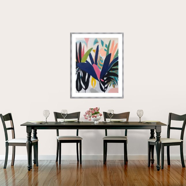 Tropical Composition - Wrapped Canvas Print (Tropical Composition.
Artist: Roger Smith)