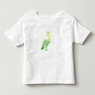 Tropical Crane Toddler T-shirt