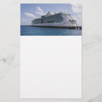 Tropical Cruise Ship Stationery by atlanticdreams at Zazzle