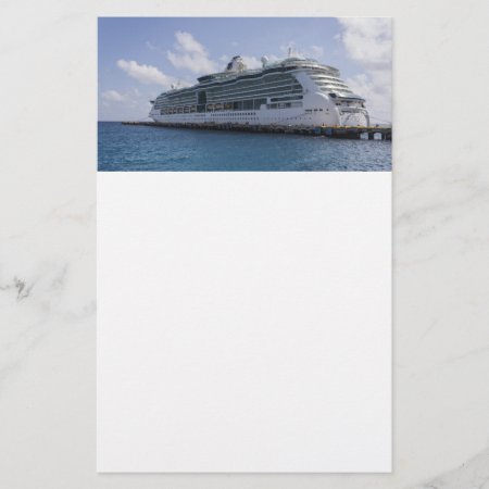 Tropical Cruise Ship Stationery