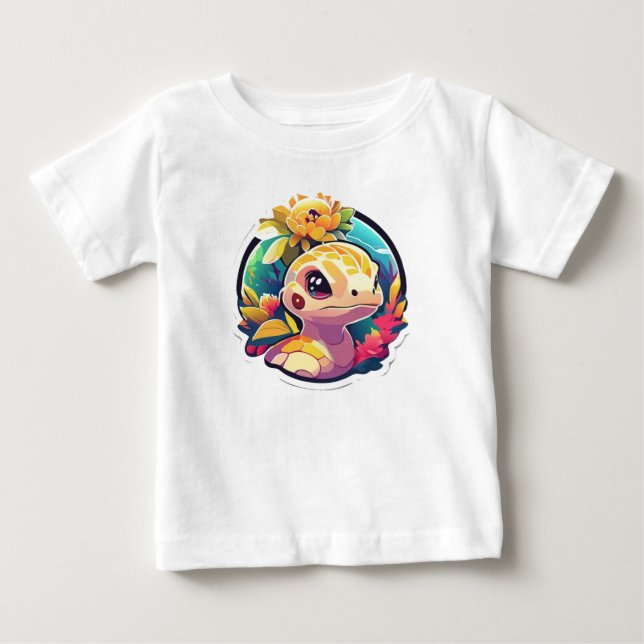 Tropical Cuties: Hawaiian Baby Shirts for Little (Front)