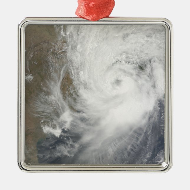 Tropical Cyclone Aila Metal Ornament (Front)