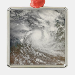 Tropical Cyclone Billy Metal Ornament