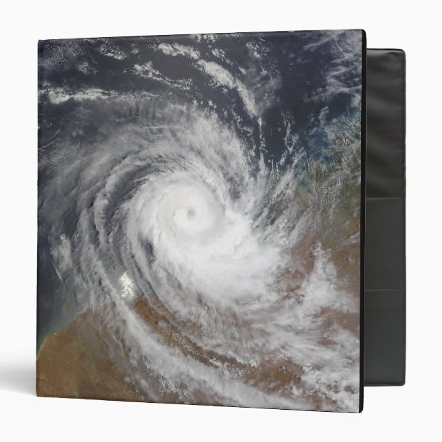 Tropical Cyclone Billy over Australia 2 Binder (Front/Inside)