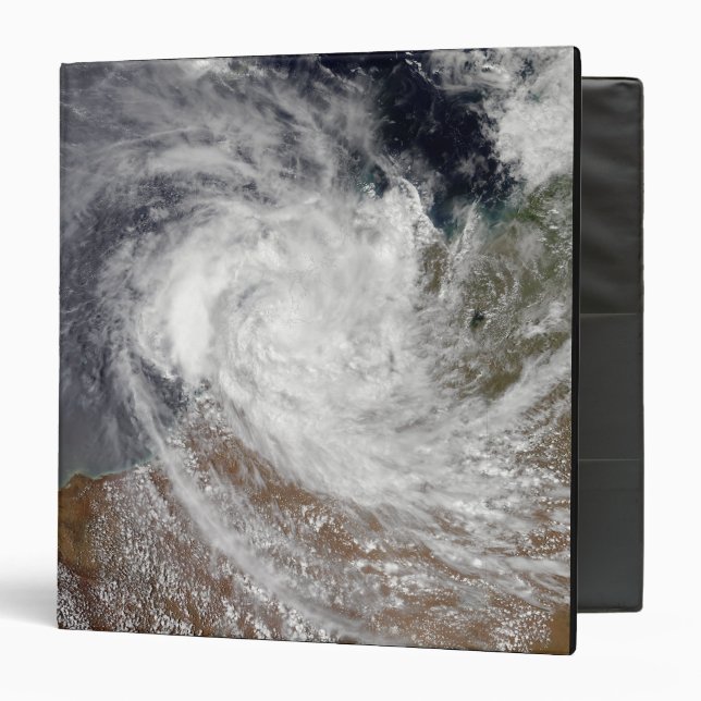 Tropical Cyclone Billy over Australia Binder (Front/Inside)