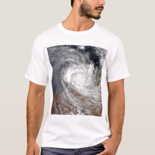 Tropical Cyclone Billy over Australia T_Shirt