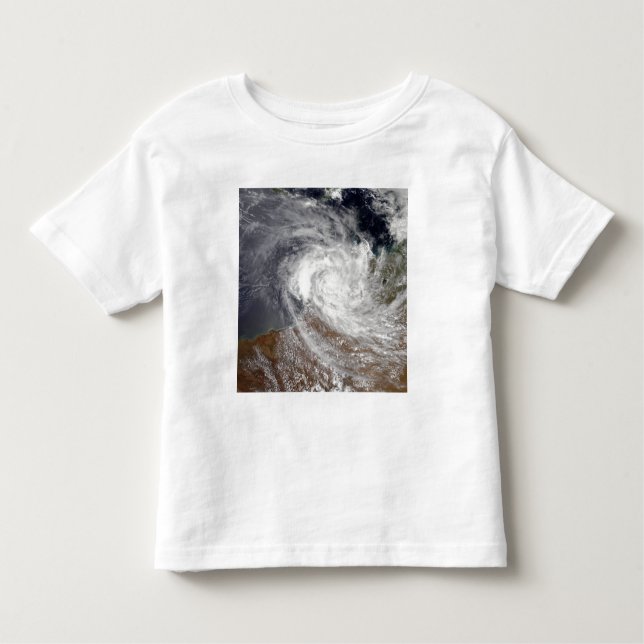 Tropical Cyclone Billy over Australia Toddler T-shirt (Front)