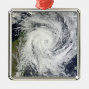 Tropical Cyclone Bingiza Metal Ornament
