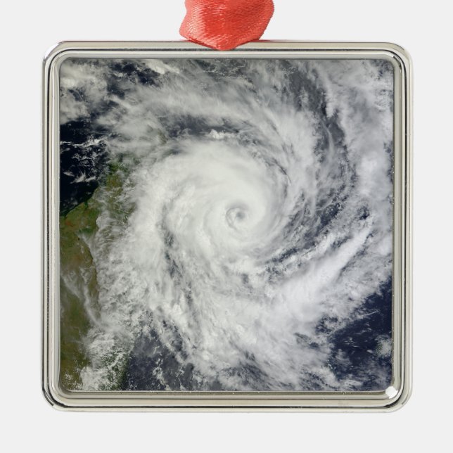 Tropical Cyclone Bingiza Metal Ornament (Front)