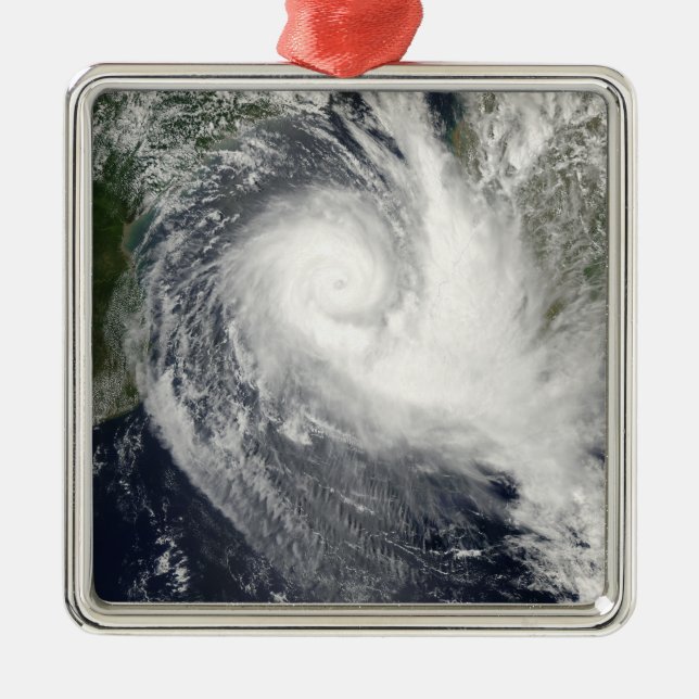 Tropical cyclone Boloetse Metal Ornament (Front)