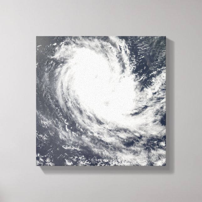 Tropical Cyclone Carina Canvas Print (Front)