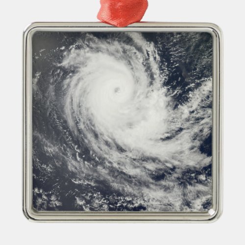 Tropical Cyclone Carina Metal Ornament