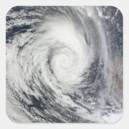 Tropical Cyclone Dianne 2 Square Sticker