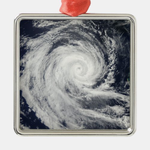 Tropical Cyclone Dianne Metal Ornament