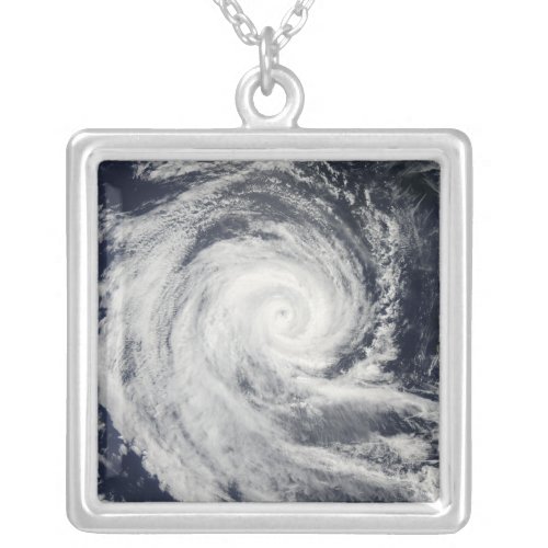 Tropical Cyclone Dianne Silver Plated Necklace