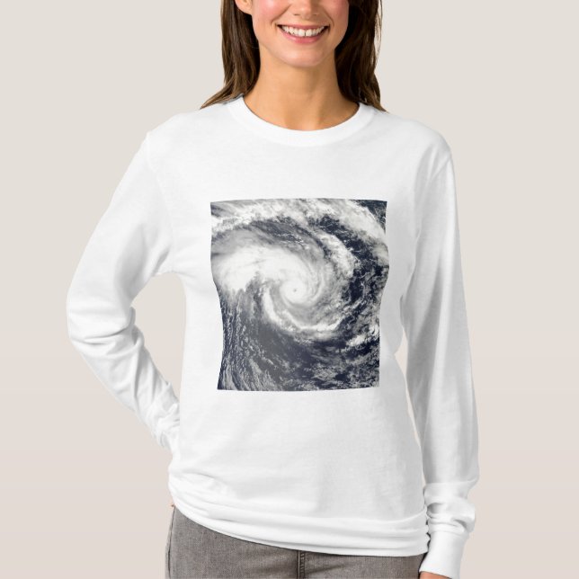 Tropical Cyclone Edzani in the South Indian Oce T-Shirt (Front)