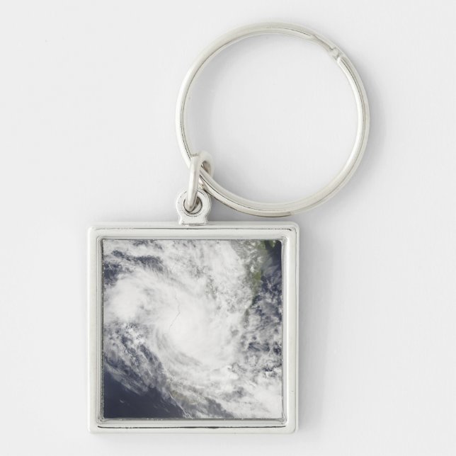 Tropical Cyclone Fami hovers over Madagascar Keychain (Front)