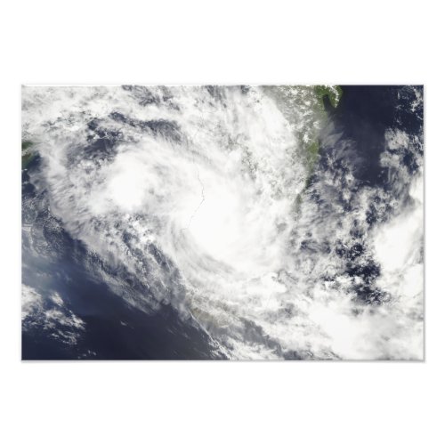 Tropical Cyclone Fami hovers over Madagascar Photo Print