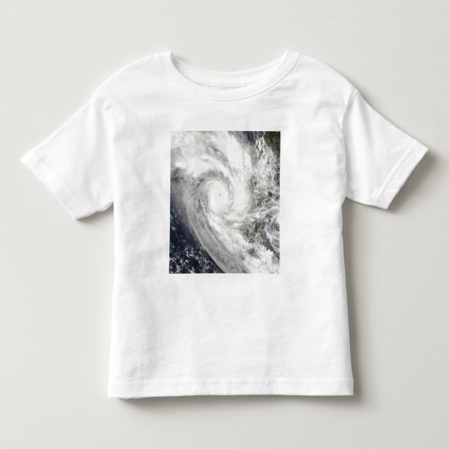 Tropical Cyclone Fanele over Madagascar Toddler T-shirt (Front)