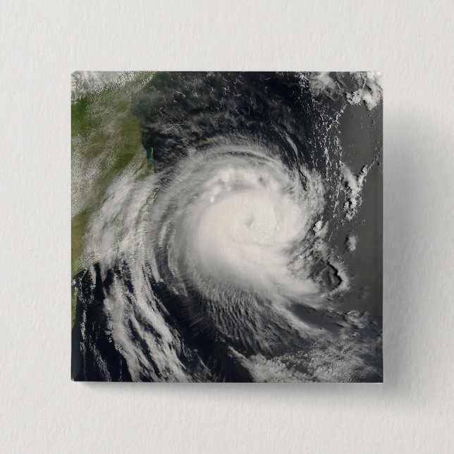 Tropical Cyclone Favio approaching Mozambique Button (Front)