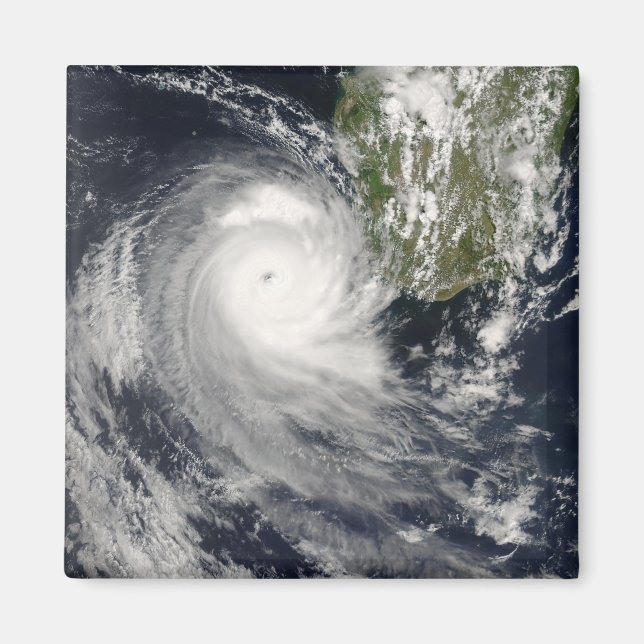 Tropical Cyclone Favio off Madagascar Magnet (Front)