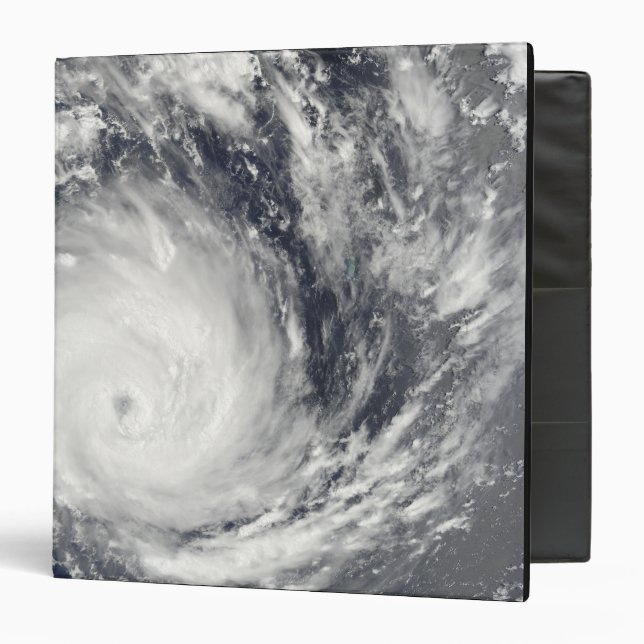 Tropical Cyclone Gael off Madagascar 3 Ring Binder (Front/Inside)