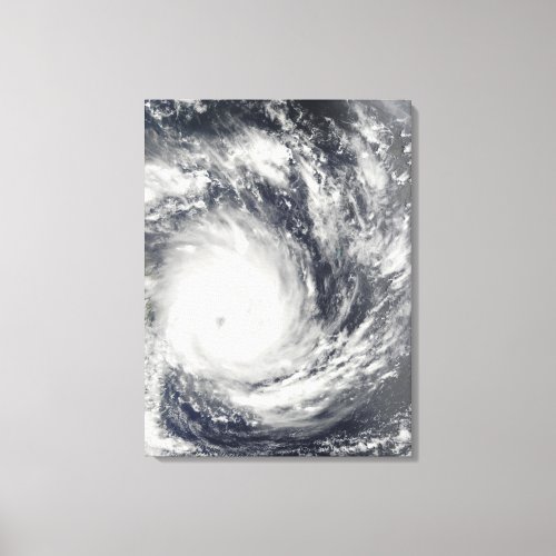 Tropical Cyclone Gael off Madagascar Canvas Print