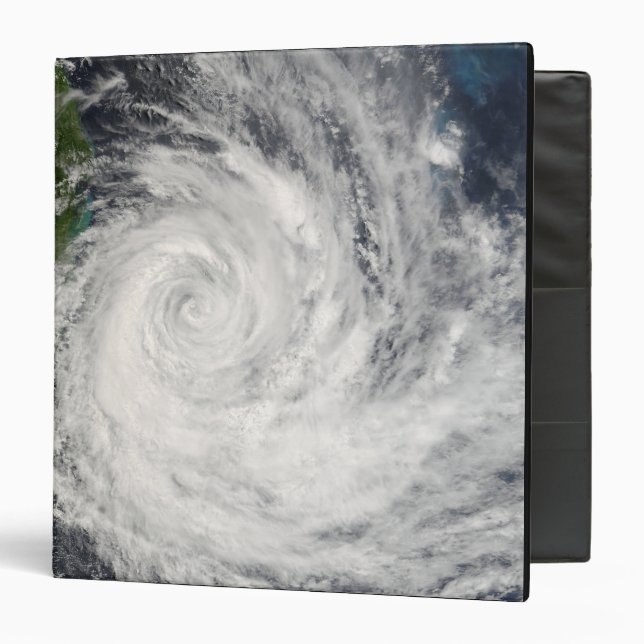Tropical Cyclone Gamede off Madagascar 3 Ring Binder (Front/Inside)