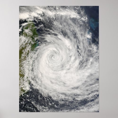 Tropical Cyclone Gamede off Madagascar Poster