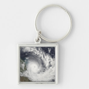Tropical Cyclone Hamish over Australia Keychain