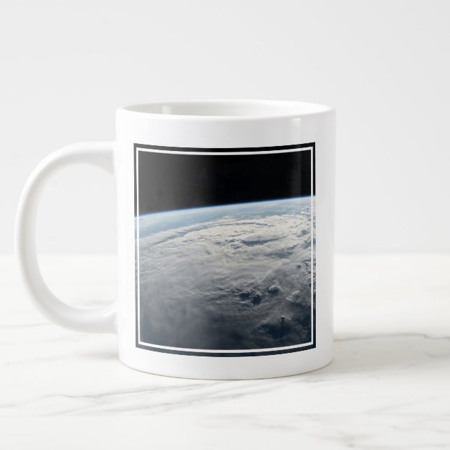 Tropical Cyclone Idai Above The Coast Of Africa. Giant Coffee Mug (Left)