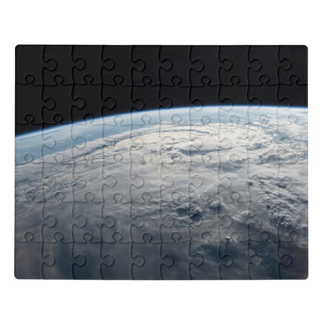 Tropical Cyclone Idai Above The Coast Of Africa. Jigsaw Puzzle (Puzzle Horizontal)