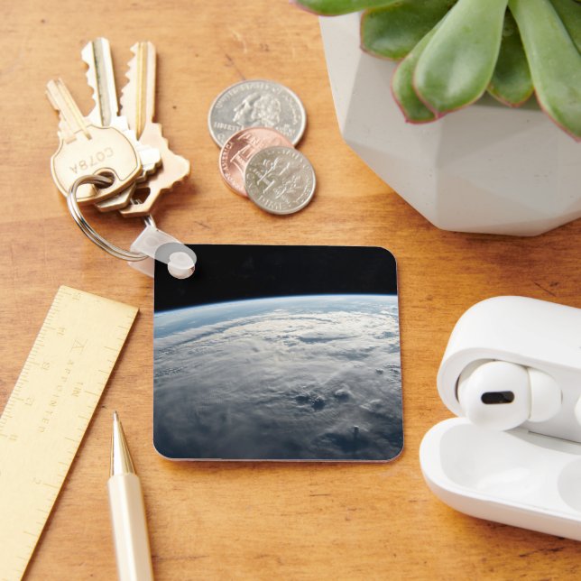 Tropical Cyclone Idai Above The Coast Of Africa. Keychain (Desk)