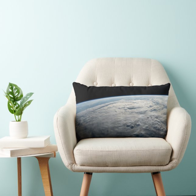 Tropical Cyclone Idai Above The Coast Of Africa. Lumbar Pillow (Chair)