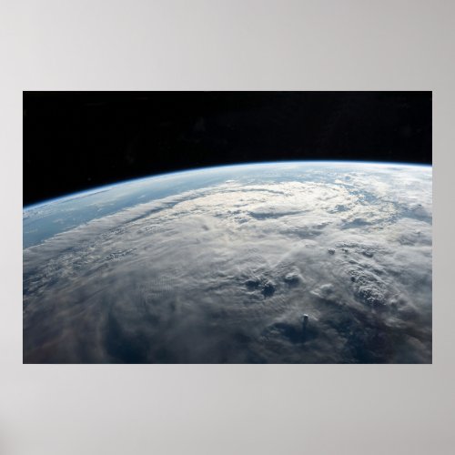 Tropical Cyclone Idai Above The Coast Of Africa Poster