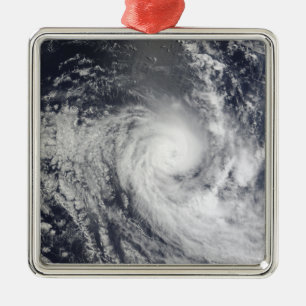 Tropical Cyclone Ilsa Metal Ornament