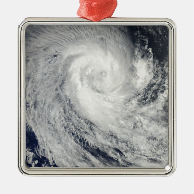 Tropical Cyclone Imani Metal Ornament (Front)