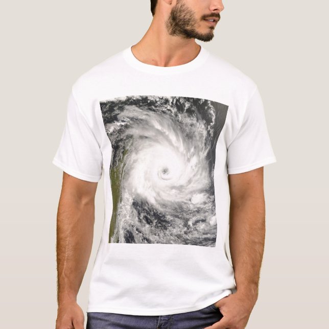 Tropical Cyclone Ivan over Madagascar T-Shirt (Front)