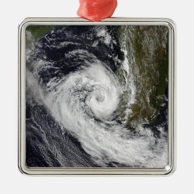 Tropical Cyclone Izilda Metal Ornament (Front)