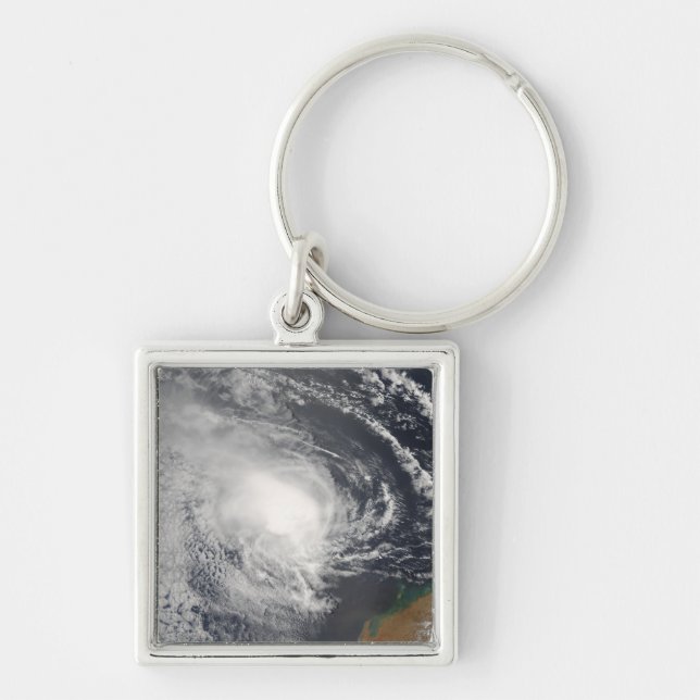 Tropical Cyclone Jacob approaching Australia Keychain (Front)