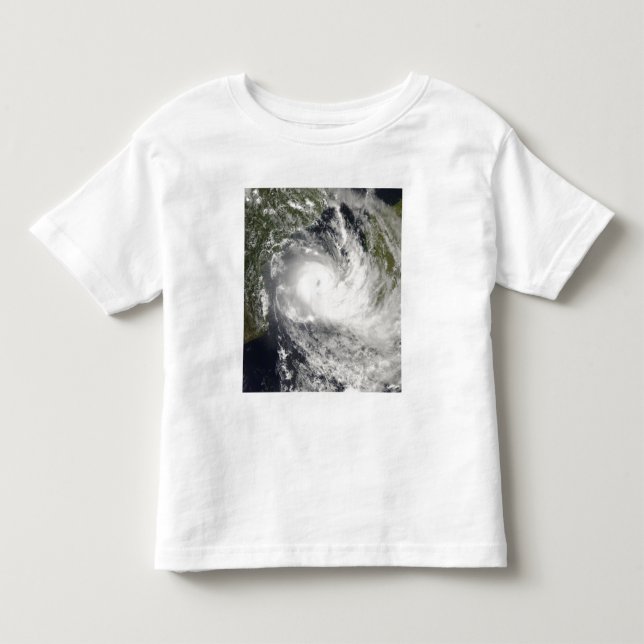 Tropical Cyclone Jokwe in the Mozambique Channe Toddler T-shirt (Front)