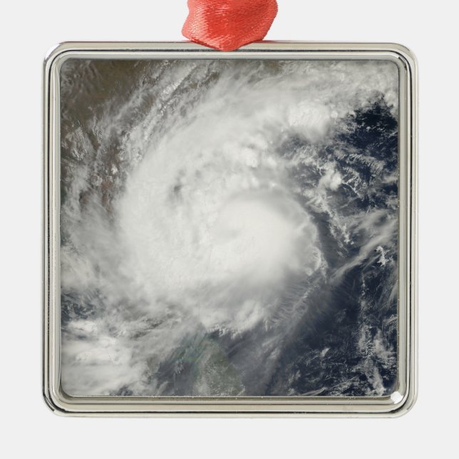 Tropical Cyclone Laila Metal Ornament (Front)