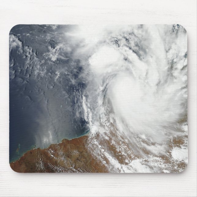 Tropical Cyclone Laurence Mouse Pad (Front)