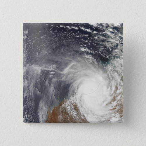Tropical Cyclone Laurence over Western Australi Pinback Button