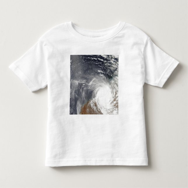 Tropical Cyclone Laurence over Western Australi Toddler T-shirt (Front)
