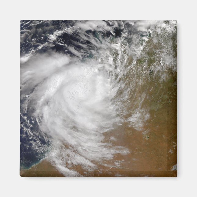 Tropical Cyclone Magda coming ashore in Austral Magnet (Front)