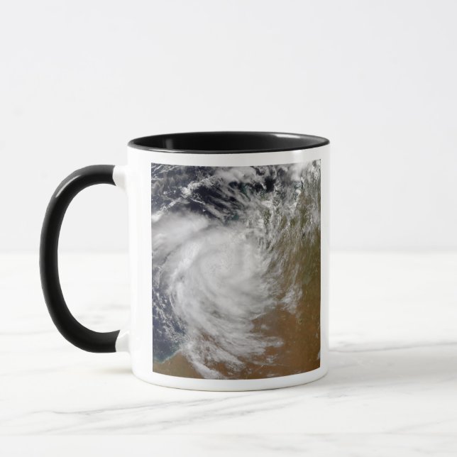 Tropical Cyclone Magda coming ashore in Austral Mug (Left)