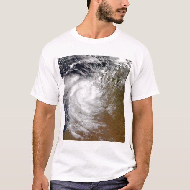 Tropical Cyclone Magda coming ashore in Austral T-Shirt (Front)