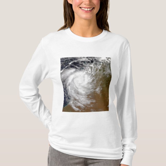 Tropical Cyclone Magda coming ashore in Austral T-Shirt (Front)